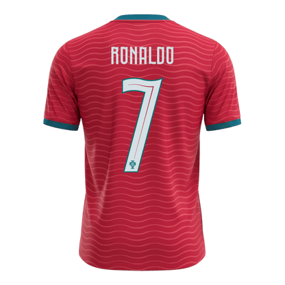 RONALDO #7 Portugal Mens Home Soccer Jersey World Cup 2026 Red [PREMIUM]