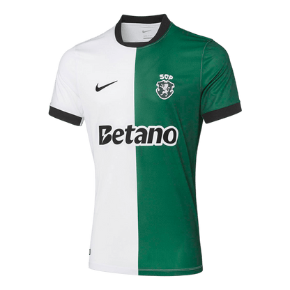 Sporting CP Mens Soccer Jersey 2025/26 White&Green