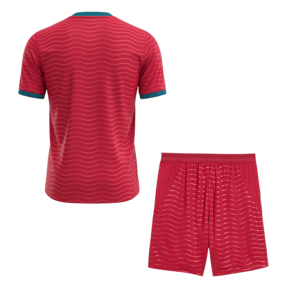 Portugal Mens Home Soccer Kit World Cup 2026 Red [PREMIUM]