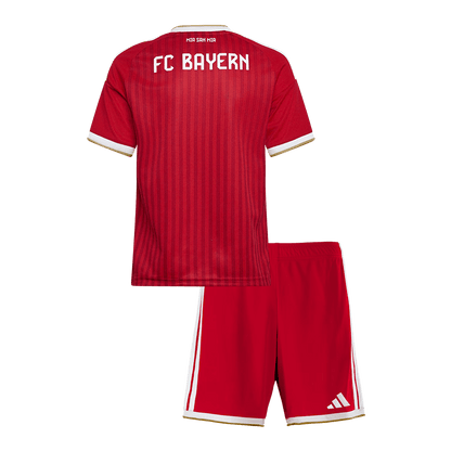 Bayern Munich Kids Home Soccer Kit 2026/27 Red