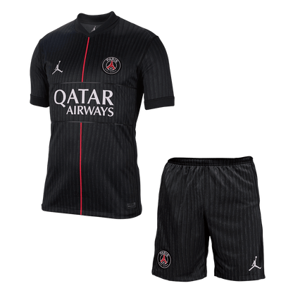 PSG Mens Fourth Away Soccer Kit 2025/26 Black