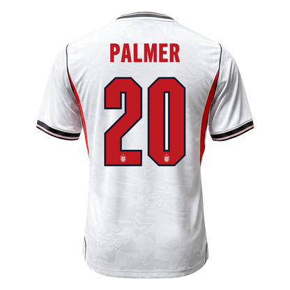 PALMER #20 England Mens Home Soccer Jersey World Cup 2026 White - Player Version