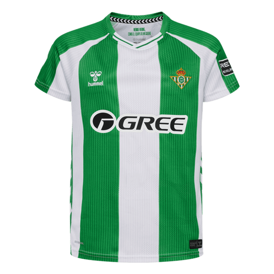 Real Betis Mens Home Soccer Jersey 2025/26 Green&White
