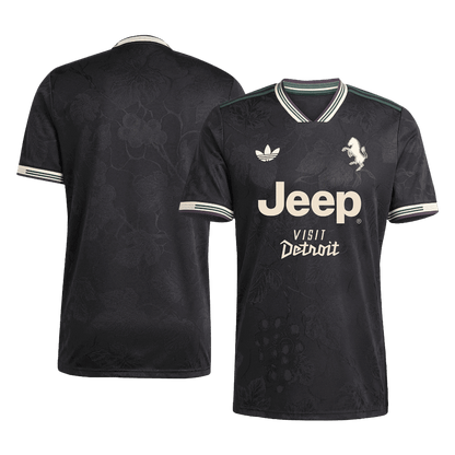 Juventus Mens Third Away Soccer Jersey 2025/26 Black - Player Version