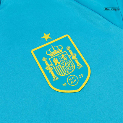 Spain Mens Soccer Jersey World Cup 2026 Blue
