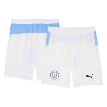 Manchester City Mens Home Soccer Full Set 2025/26 Blue [PREMIUM]