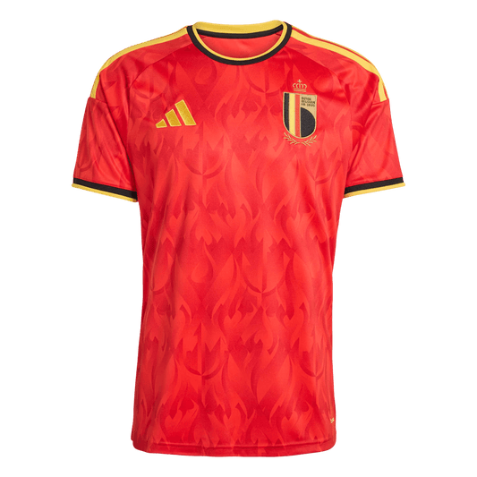 Belgium Mens Home Soccer Jersey World Cup 2026 Red