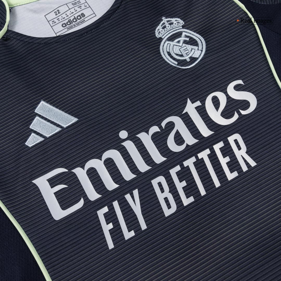 Real Madrid Kids Away Soccer Full Set 2025/26 Navy [PREMIUM]
