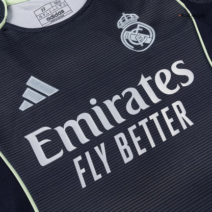 Real Madrid Kids Away Soccer Full Set 2025/26 Navy [PREMIUM]