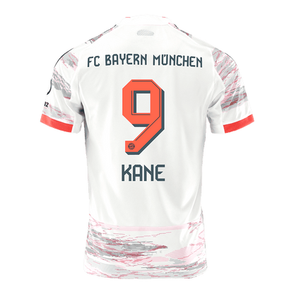KANE #9 Bayern Munich Mens Away Soccer Jersey 2025/26 White