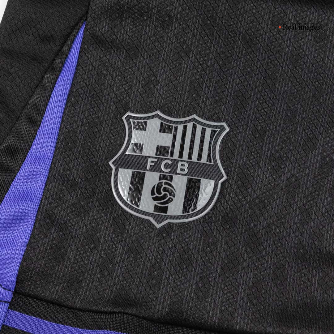 Barcelona Kids Away Soccer Full Set 2025/26 Yellow&Black