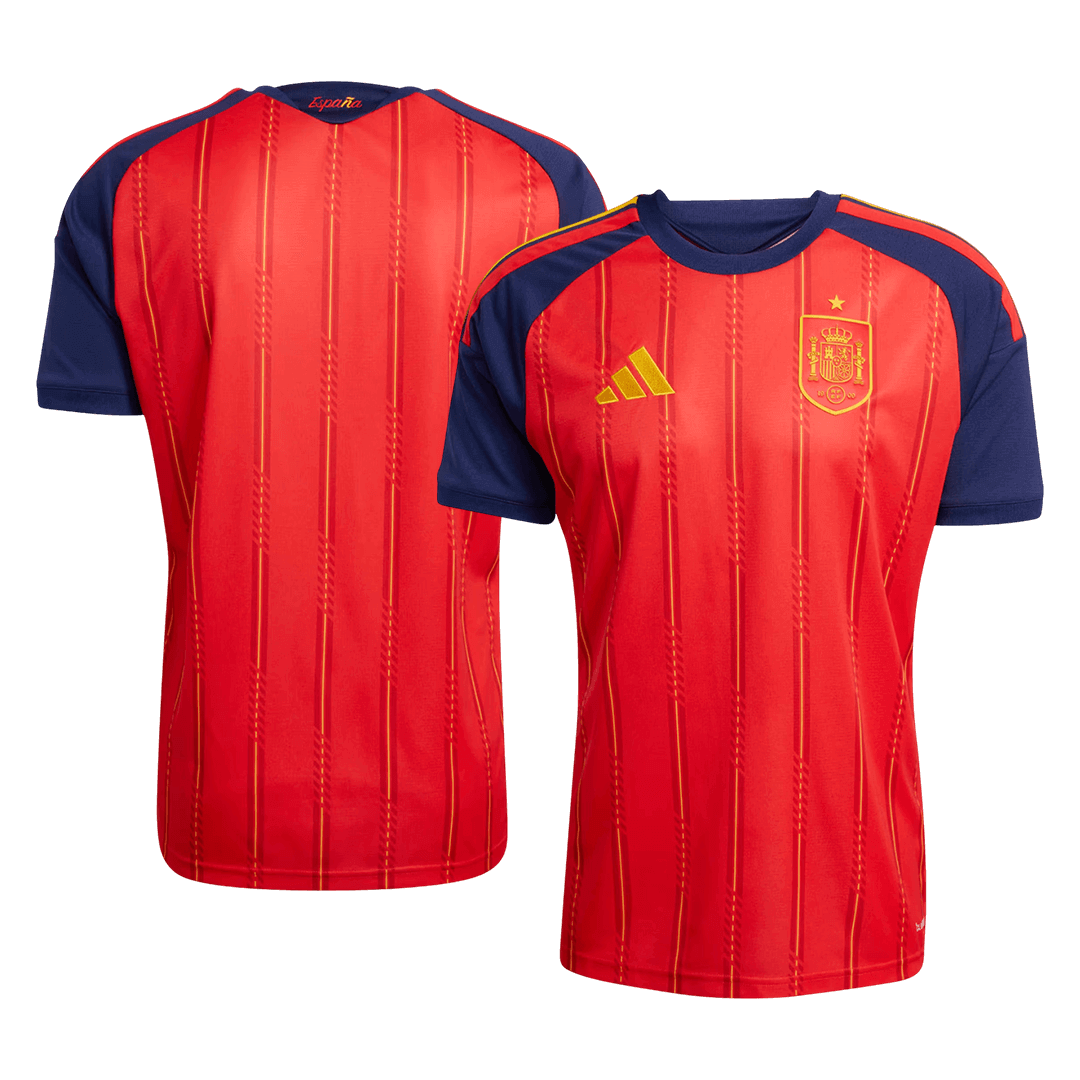 Spain Mens Home Soccer Jersey World Cup 2026 Red [PREMIUM]