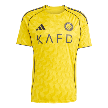 Al Nassr Mens Home Soccer Jersey 2025/26 Yellow
