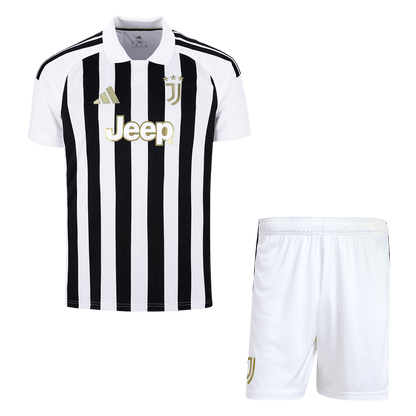 Juventus Mens Home Soccer Kit 2026/27 Black&White
