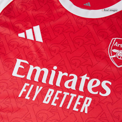Arsenal Womens Home Soccer Jersey 2025/26 Red