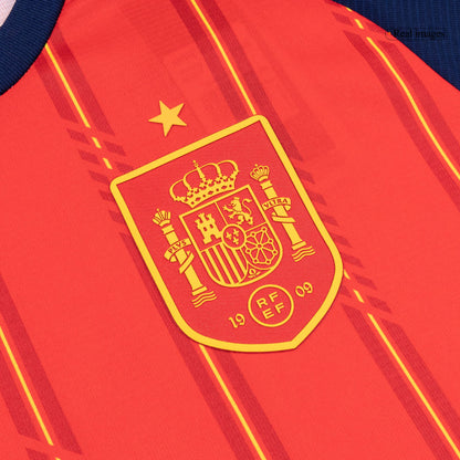 Spain Mens Home Soccer Jersey World Cup 2026 Red [PREMIUM]