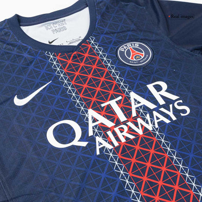 D.DOUÉ #14 PSG Mens Home Soccer Jersey 2025/26 Navy [PREMIUM]