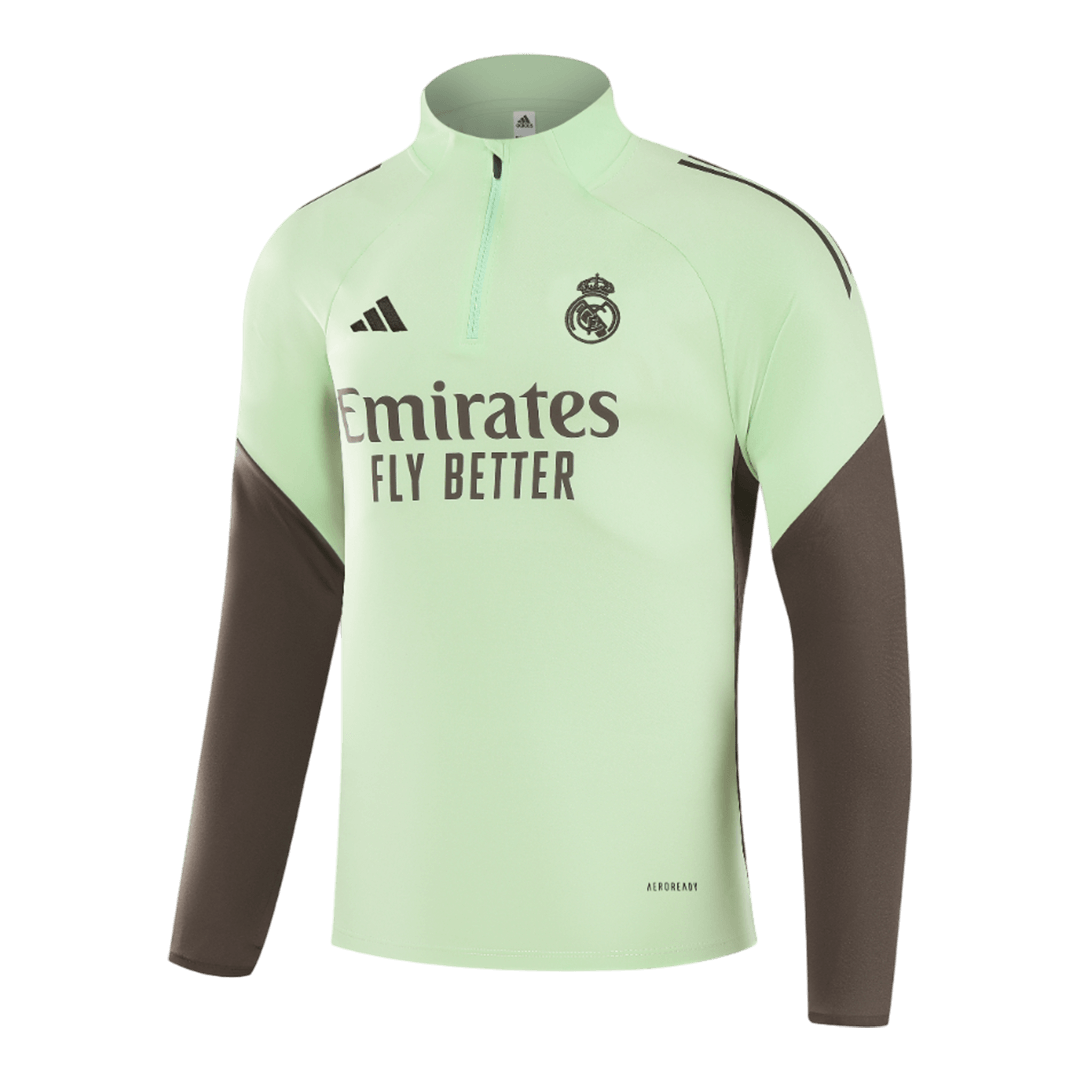 Real Madrid Kids Training Tracksuit Kit 2025/26 Green