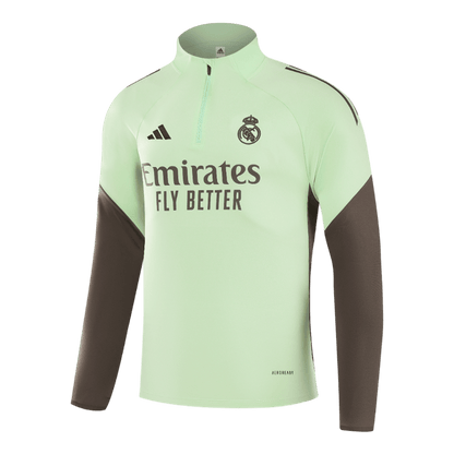 Real Madrid Kids Training Tracksuit Kit 2025/26 Green