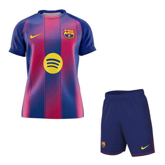 Barcelona Mens Home Soccer Kit 2025/26 Red&Blue [PREMIUM]