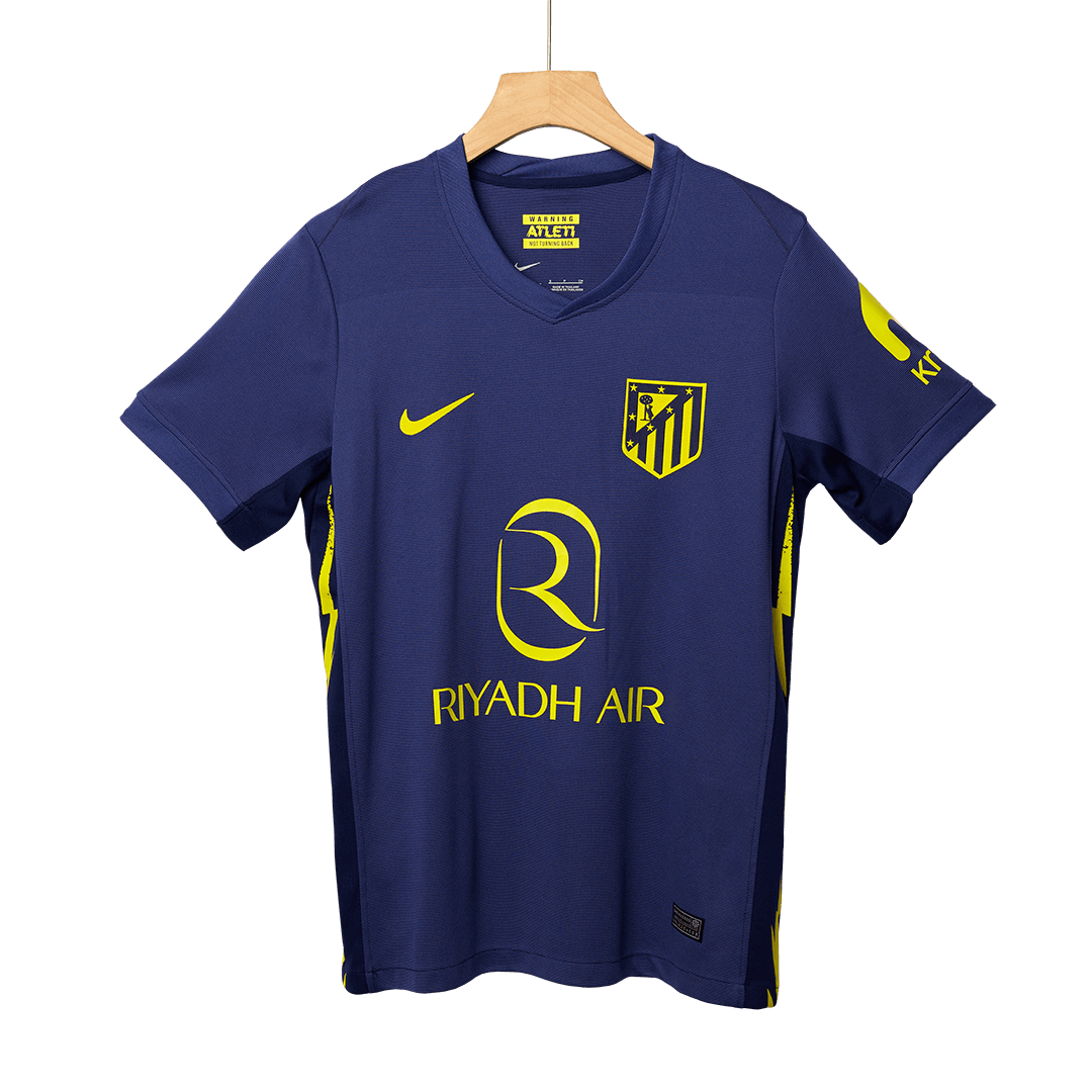 GRIEZMANN #7 Atletico Madrid Mens Away Soccer Jersey 2025/26 Navy