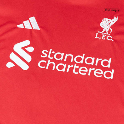 Liverpool Kids Home Soccer Full Set 2025/26 Red