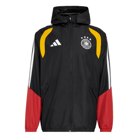 Germany Mens Training Jacket 2026 Red&Black