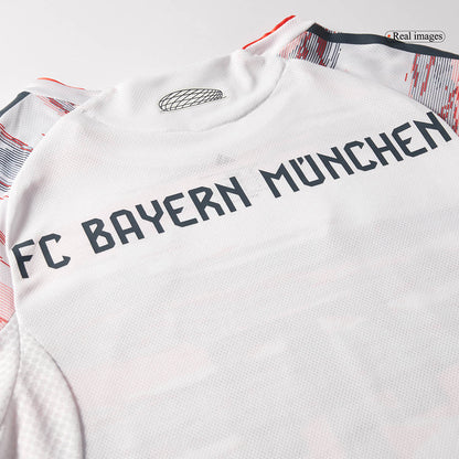 OLISE #17 Bayern Munich Mens Away Soccer Jersey 2025/26 White - Player Version