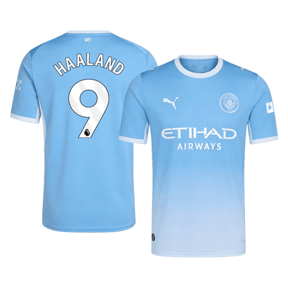 HAALAND #9 Manchester City Mens Home Soccer Jersey 2026/27 Blue