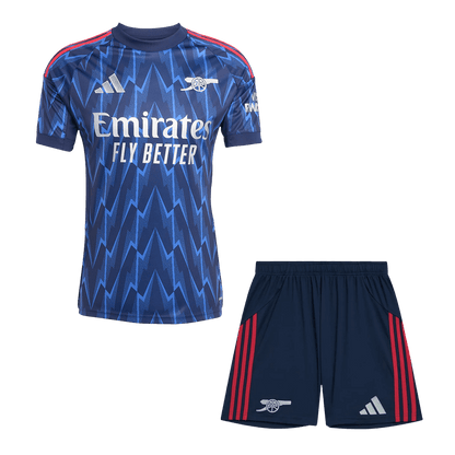 Arsenal Mens Away Soccer Kit 2025/26 Blue