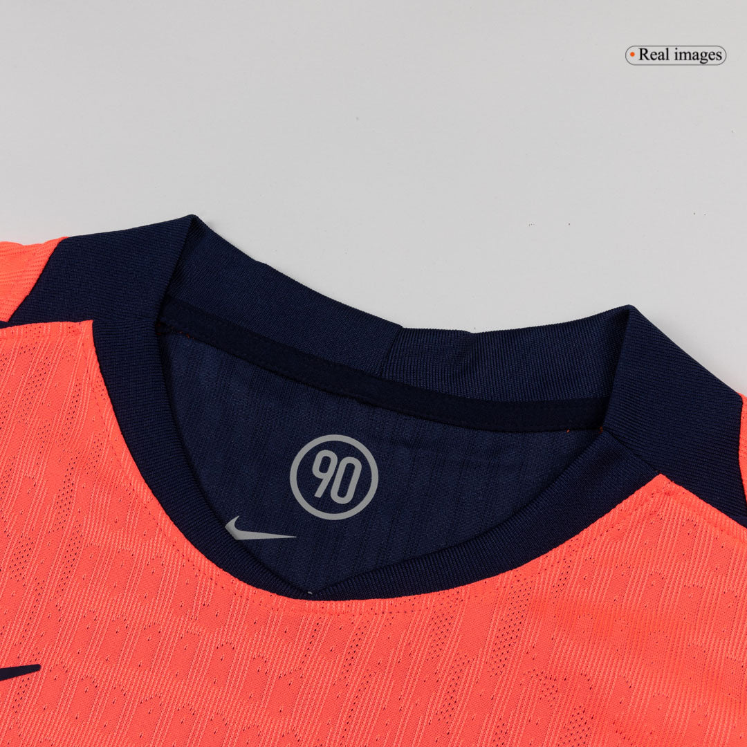 LAMINE YAMAL #10 Barcelona Mens Third Away Soccer Jersey UCL 2025/26 Orange - Player Version