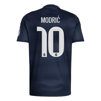 MODRIĆ #10 Real Madrid Mens Away Soccer Jersey 2025/26 Navy [PREMIUM]