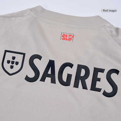 Benfica Mens Away Soccer Jersey 2025/26 Beige