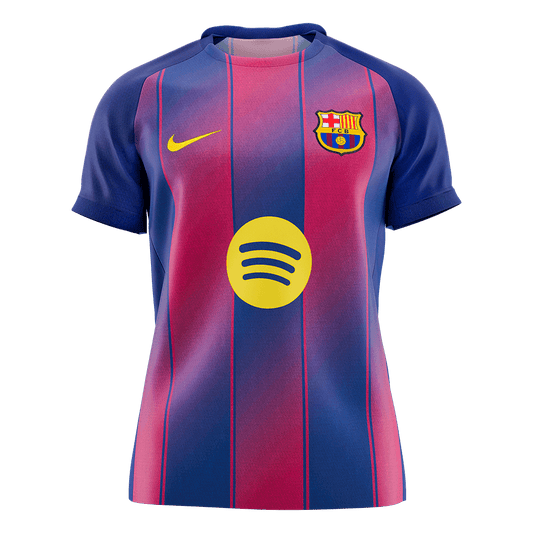 Barcelona Mens Home Soccer Jersey 2025/26 Red&Blue [PREMIUM]