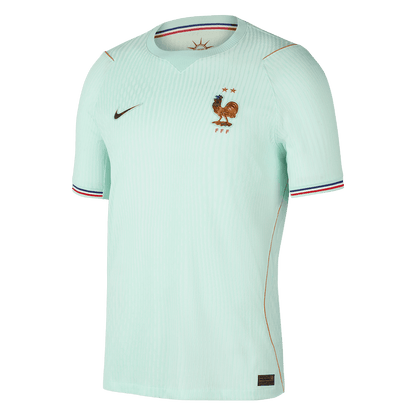 France Mens Away Soccer Jersey World Cup 2026 Green - Player Version