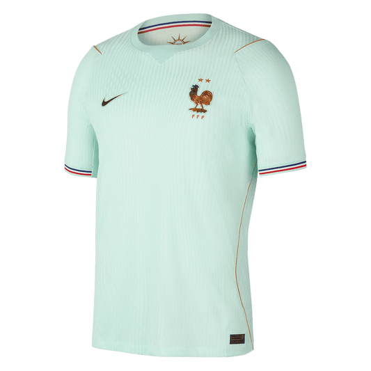 France Mens Away Soccer Jersey World Cup 2026 Green - Player Version