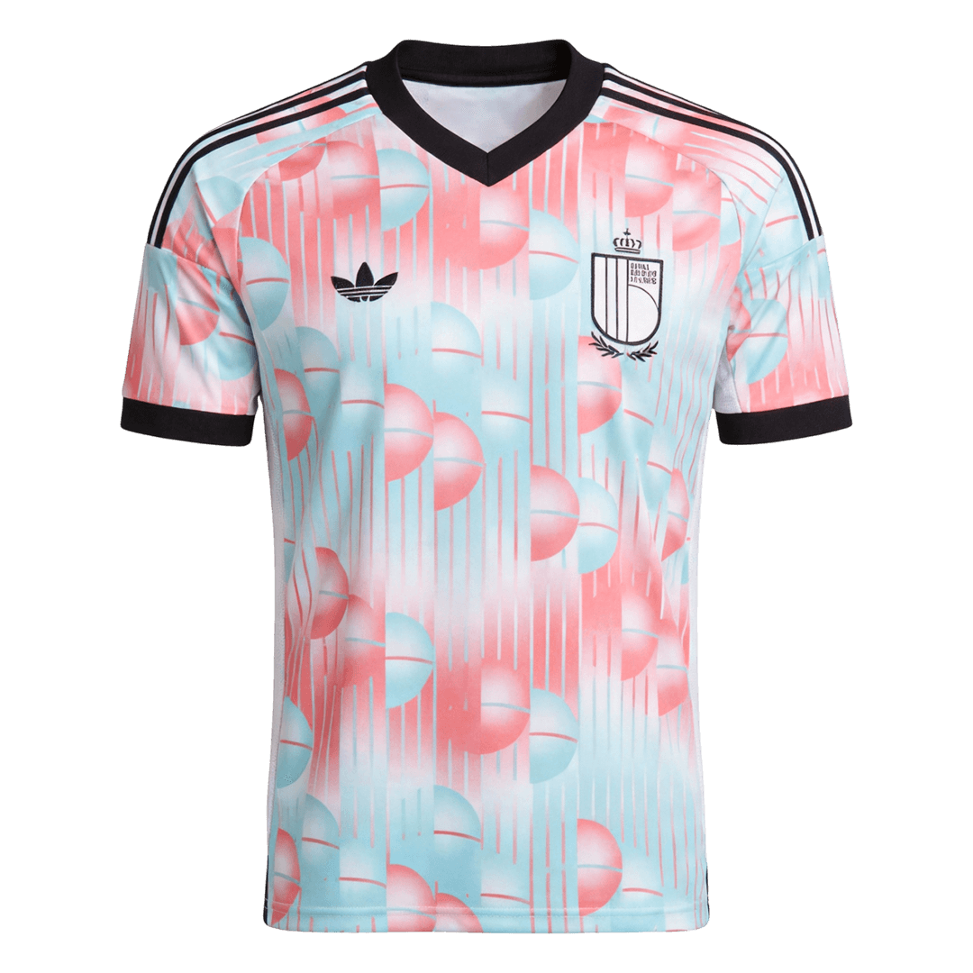 Belgium Mens Away Soccer Kit World Cup 2026 Frozen Blue