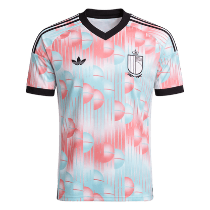 Belgium Mens Away Soccer Kit World Cup 2026 Frozen Blue
