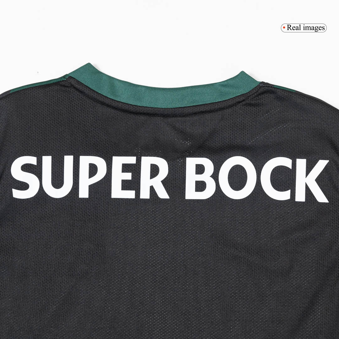 Sporting CP Mens Soccer Jersey 2025/26 Black