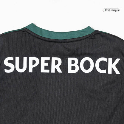 Sporting CP Mens Soccer Jersey 2025/26 Black