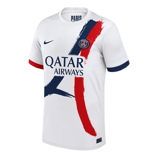PSG Mens Away Soccer Jersey 2025/26 White