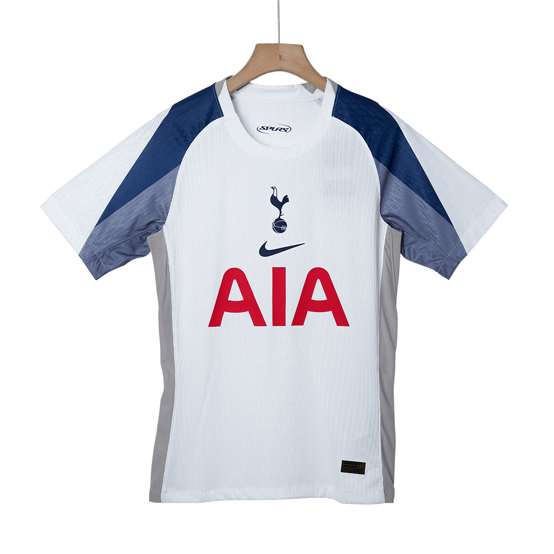 XAVI #7 Tottenham Hotspur Mens Home Soccer Jersey UCL 2025/26 White - Player Version