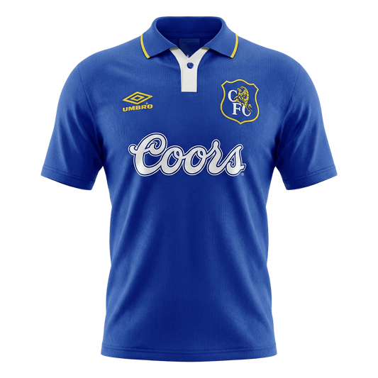 Retro Chelsea Mens Home Soccer Jersey 95/97 Blue
