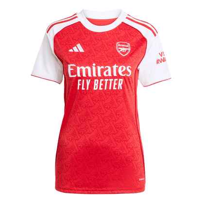 Arsenal Womens Home Soccer Jersey 2025/26 Red