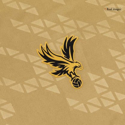 Crystal Palace Mens Away Soccer Jersey 2025/26 Yellow