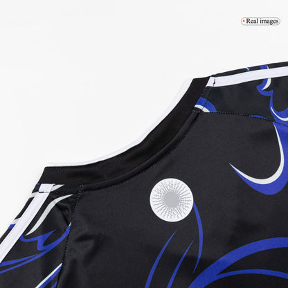 Argentina Mens Away Soccer Jersey World Cup 2026 Black