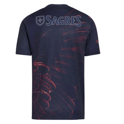 Benfica Mens Fourth Away Soccer Jersey 2025/26 Navy