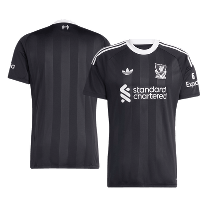 Liverpool Mens Soccer Jersey 2025/26 Black
