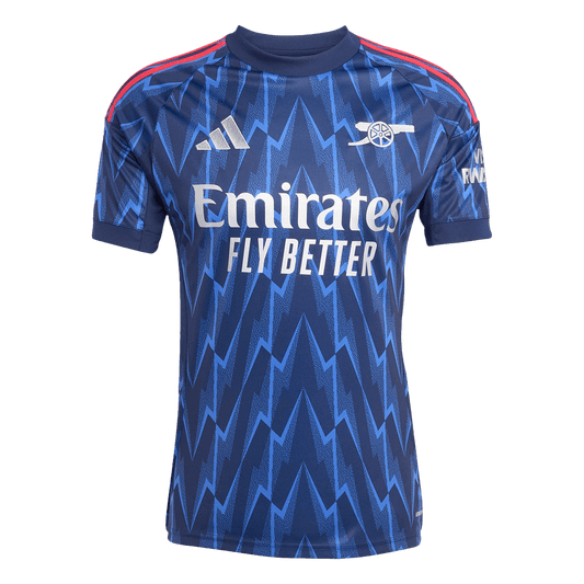 Arsenal Mens Away Soccer Jersey 2025/26 Blue