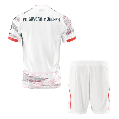 Bayern Munich Mens Away Soccer Kit 2025/26 White
